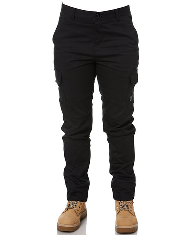 Unit ladies staple cargo pants black