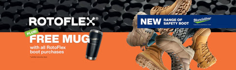 Free Gift with Purchase GWP with every Blundstone Rotoflex work boot at workwearhub.com.au