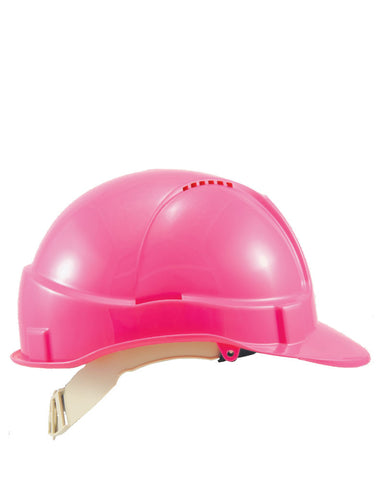 pink hard hat