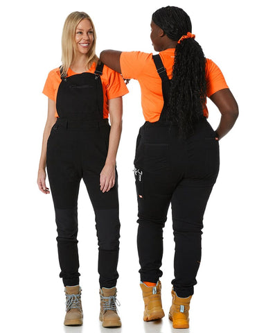 Two women wearing The Grind Womens Overall