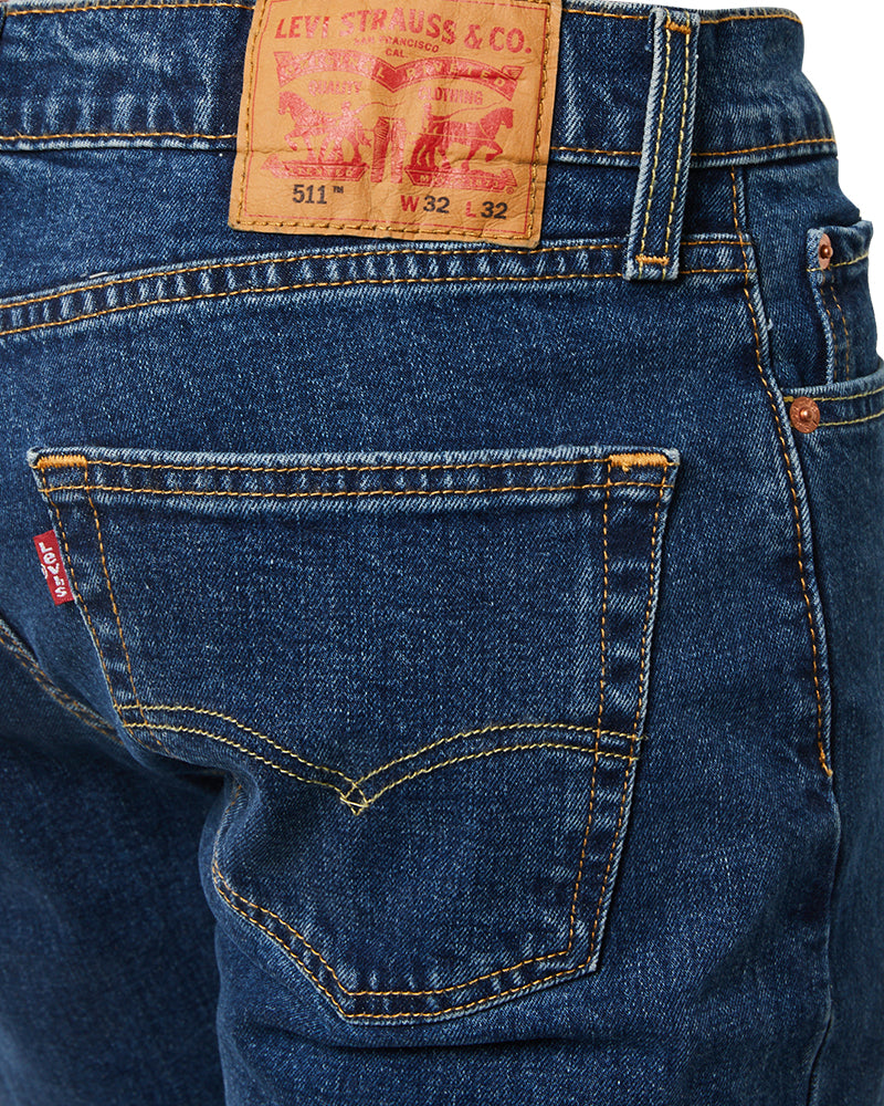 Levis 511 Stretch Jeans - Dark Stonewash | Buy Online