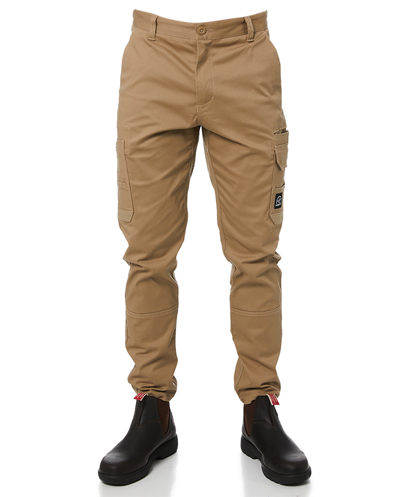 Unit Demolition Stretch Cargo Pant - Khaki | Buy Online