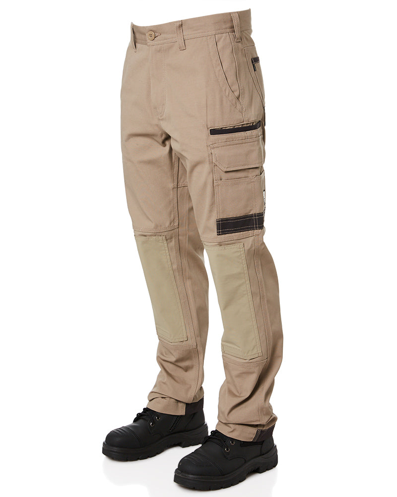 FXD WP-1 Cargo Work Pants - Khaki | WorkwearHub