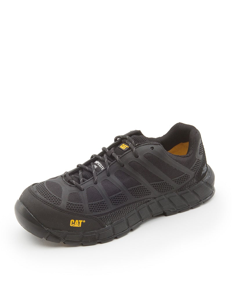 Caterpillar Streamline Composite Toe Safety Shoe - Black/Black | Buy Online