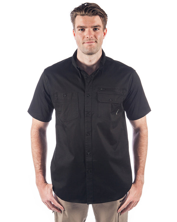 swiss tech men's short sleeve shirts