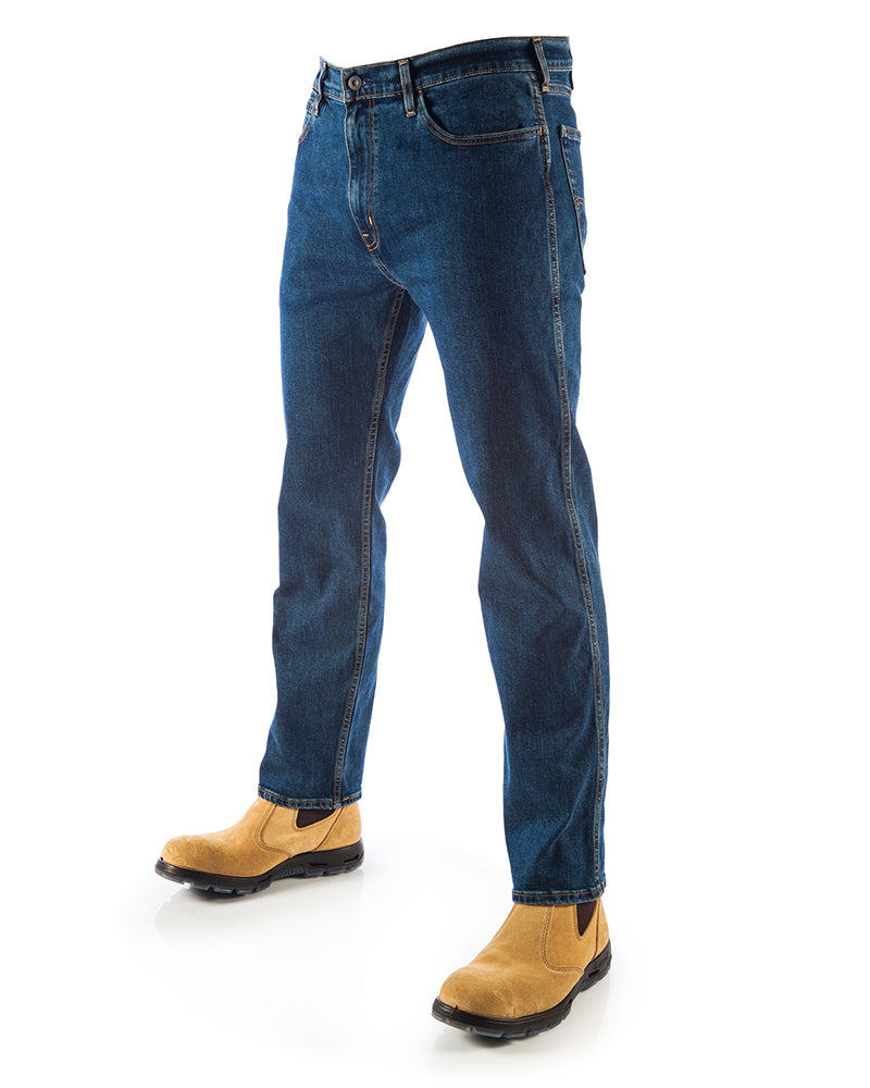 Levis 505 Regular Fit Workwear Jeans - Stonewash | WorkwearHub