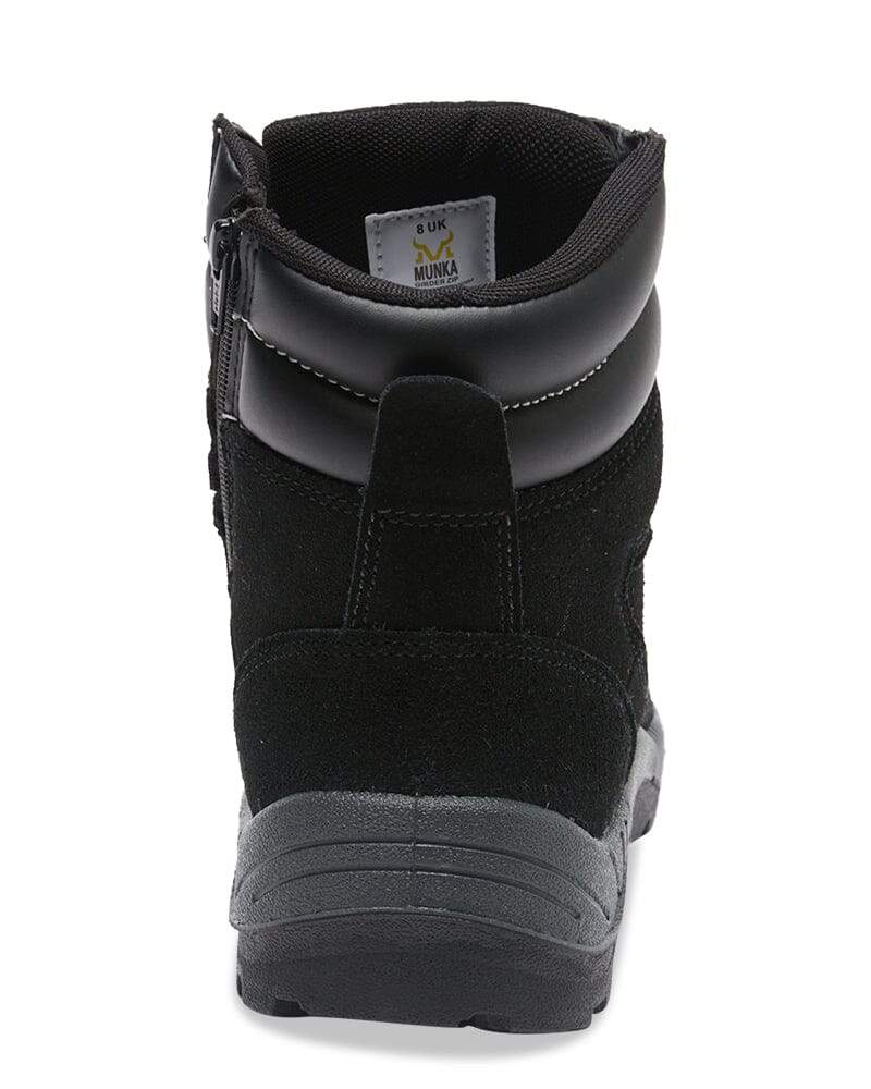 Munka Girder Zip Safety Boot - Black | Buy Online