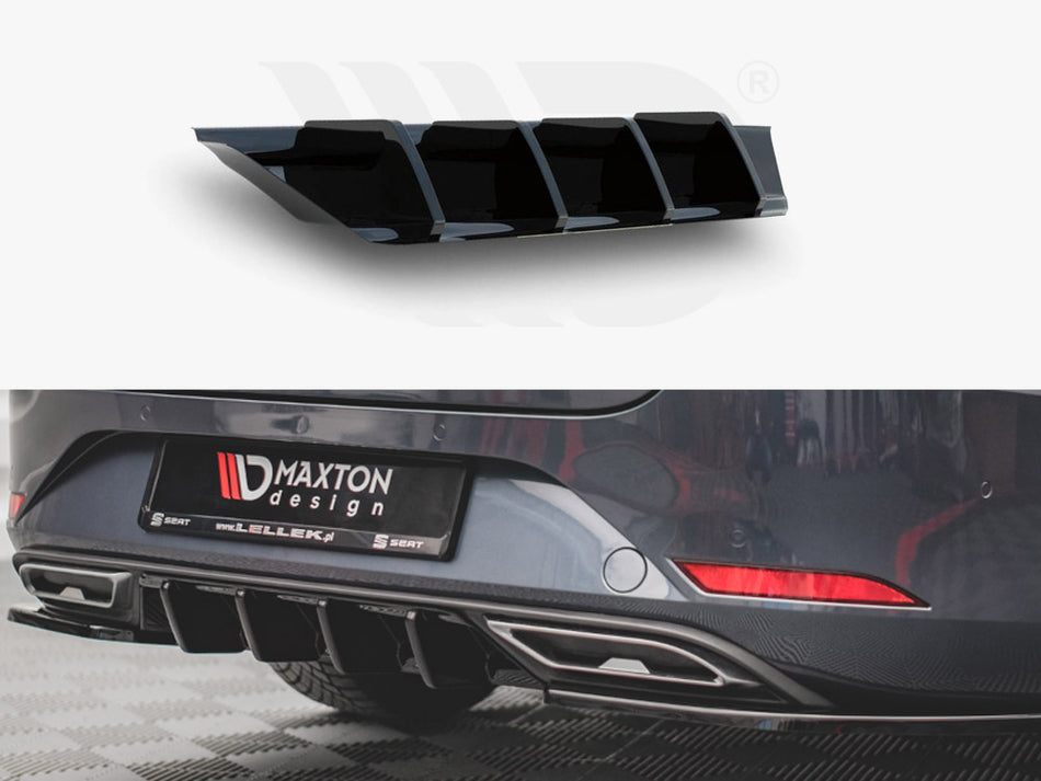 Rear Valance + Exhaust Ends Imitation Seat Leon FR Hatchback Mk4