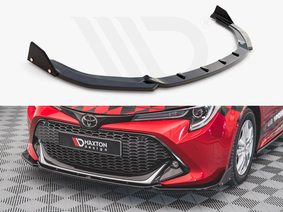 Central Rear Splitter + Flaps Toyota Corolla GR Sport Hatchback