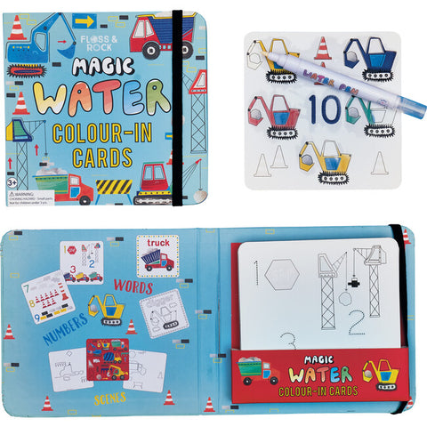 Magic Color Changing Water Cards: Construction