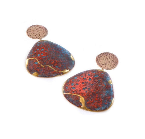 enamel earrings from suzanne squires