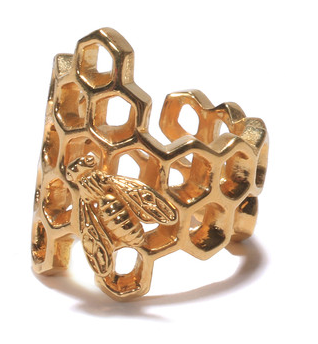 gold vermeil ring from even design