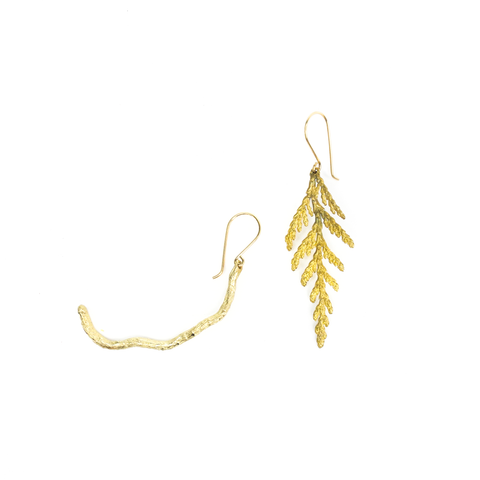 bronze earrings from ZULA