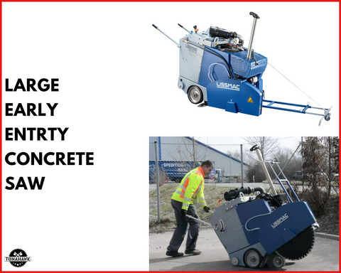 Tomahawk Power Large Early Entry Concrete Saw