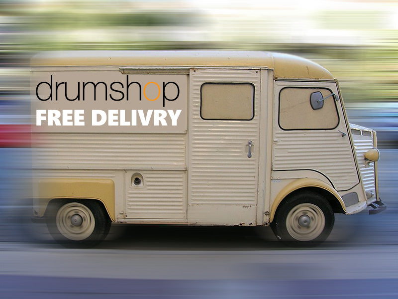 Free UK delivery at Drumshop UK