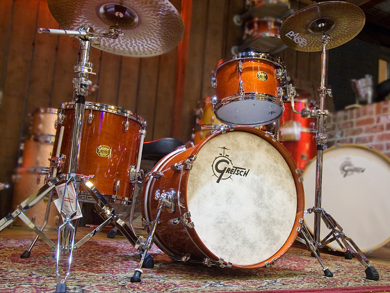 Gretsch USA Custom Burnt Orange Gloss at the drumshop uk