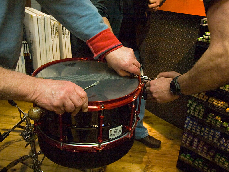 Remo Drum Tuning Day at Drum Shop UK