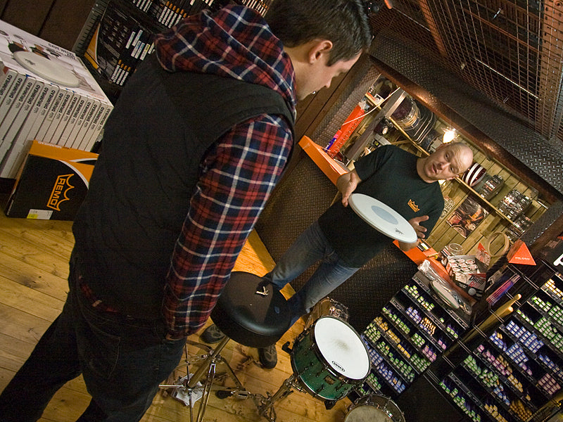 Remo Drum Tuning Day at Drum Shop UK