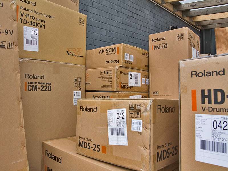 Roland Delivery at Drum Shop UK