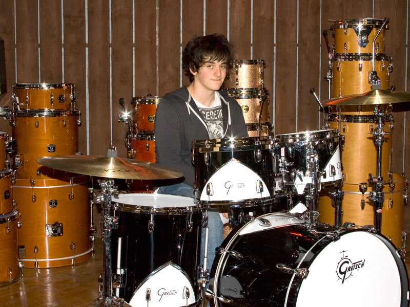 Sam Groom new drum kit Gretsch Renown drum kit Drumshop UK