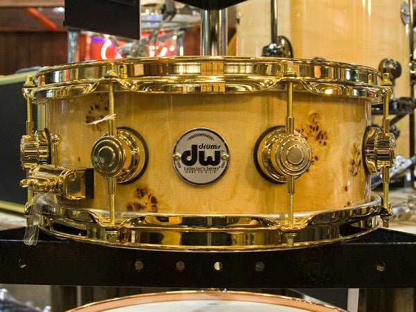 DW snare drum at the drumshop