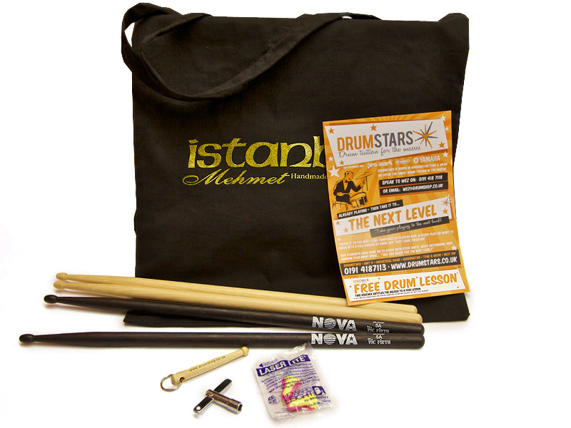 Istanbul Mehmet Tote Bag With Free Gifts - Beginner Drum Kits At Drum Shop UK