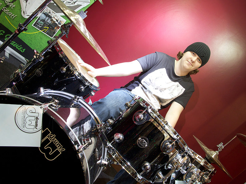 Michael James DW drum kit