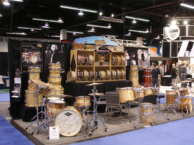 Craviotto drums NAMM 2011