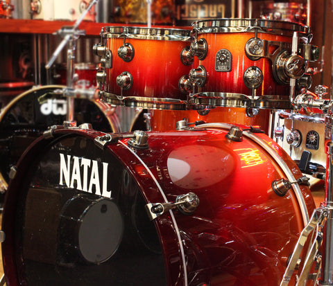 Natal Sunburst Drum Kit