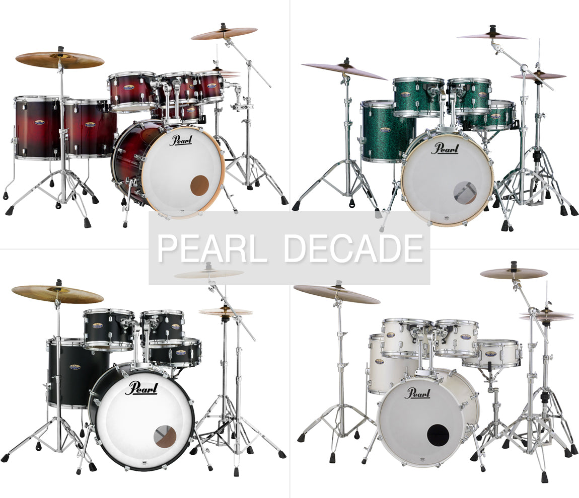 Pearl Decade drums