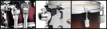 Features of the Pearl Decade drum kit