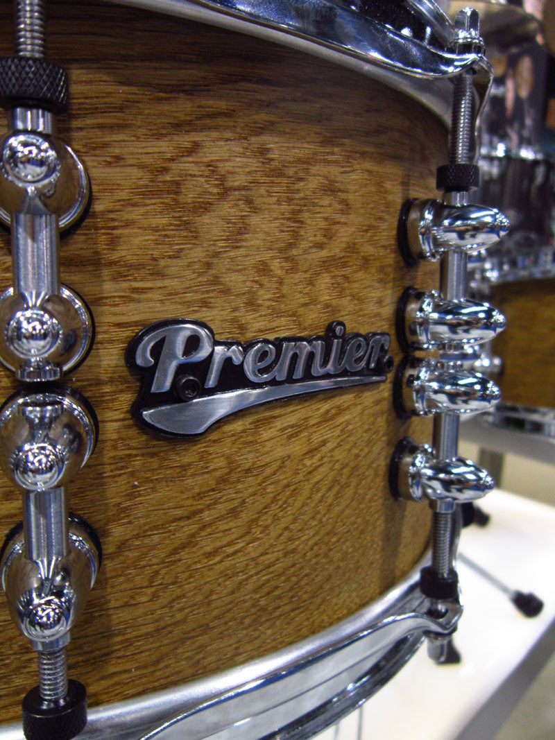 Premier snare drum badge