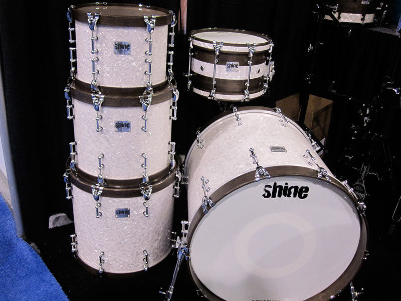 Shine drums at NAMM 2010 Drumshop UK