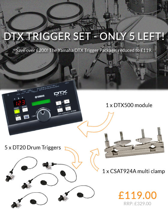 Yamaha DTX Trigger Set at drumshop