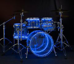 Drumlite blue lights