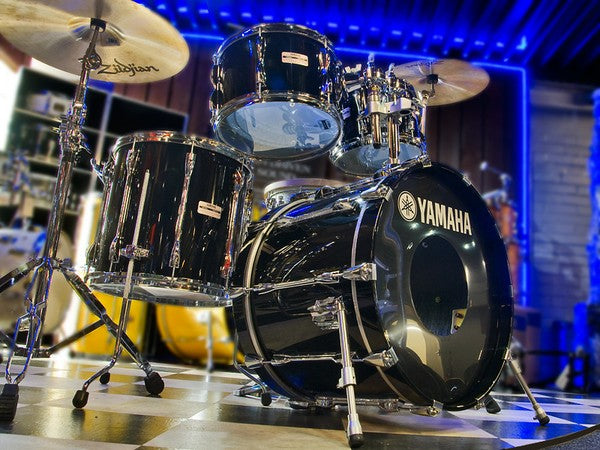 Yamaha 9000 Series Recording Custom Drum Kit in Black