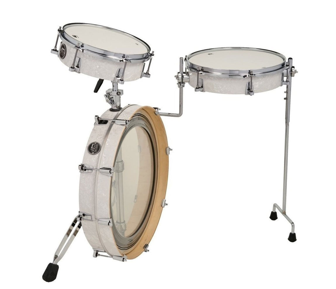 Dw Performance Lowpro 3 Piece In White Marine Drum Shop