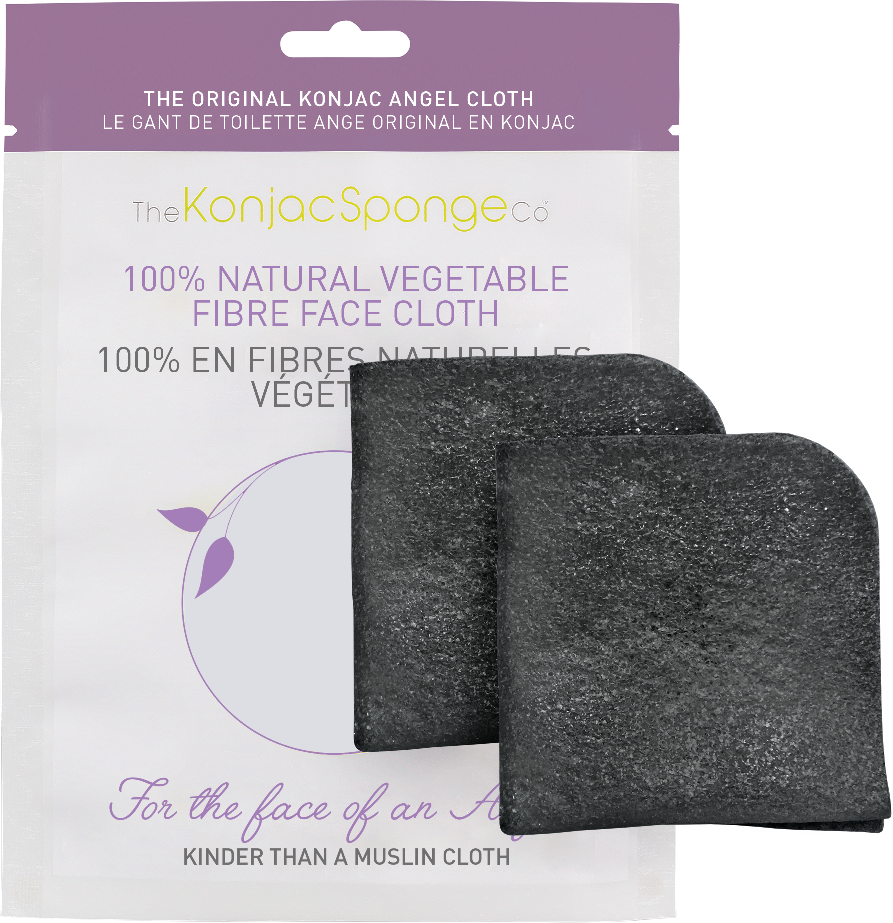 Bamboo Charcoal Konjac Angel Cloth Pouch