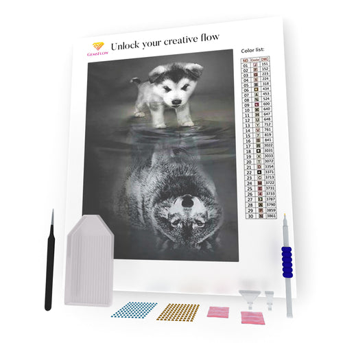 DIY 5D Diamond Painting Kit Pug Puppy Dog Animal Cute – Ledyp