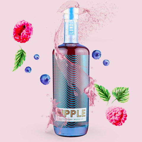 Lundin Ripple Raspberry Infused Gin
