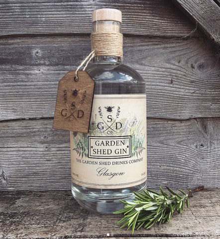 Garden Shed Gin Bottle
