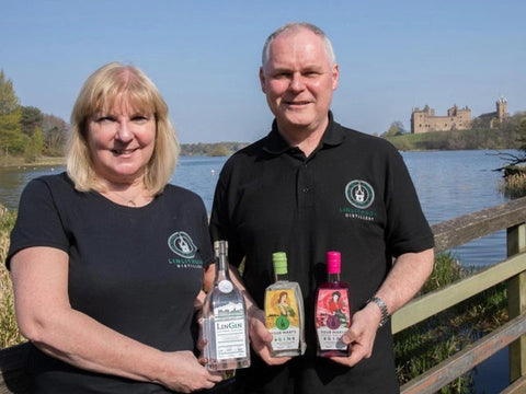 Alyson & Ross Jamieson - Founders of Lintlithgow Distillery