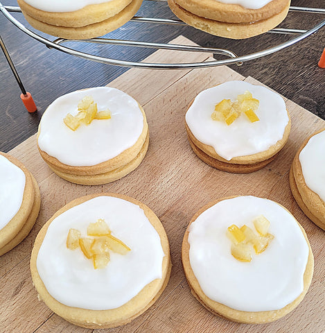 Scottish Gin & Lemon Empire Biscuits