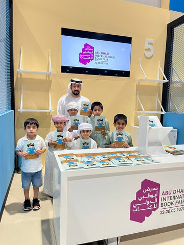 Hamdan Al Neyadi Books from children to children 