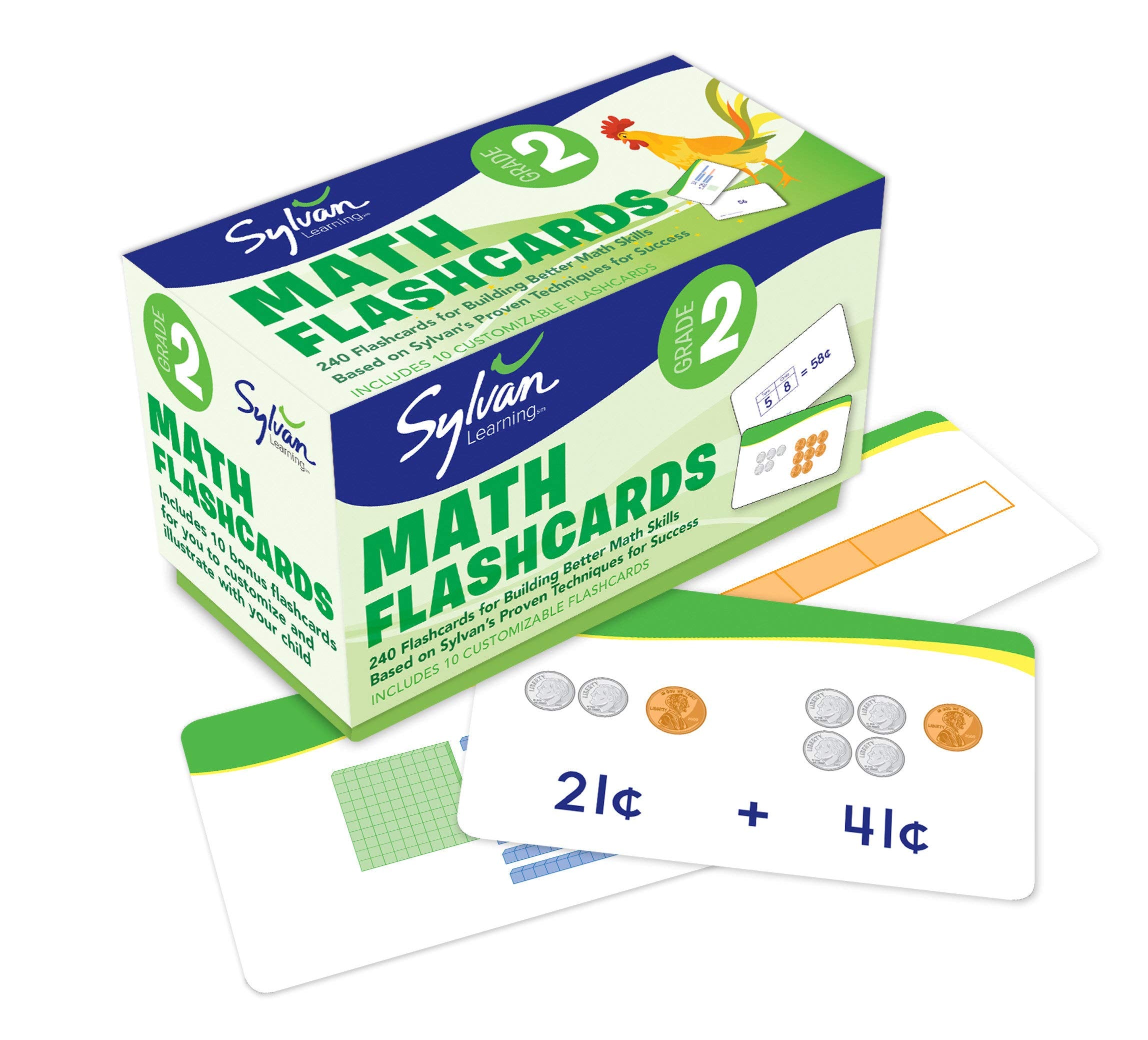 printable 2nd grade math flash cards free