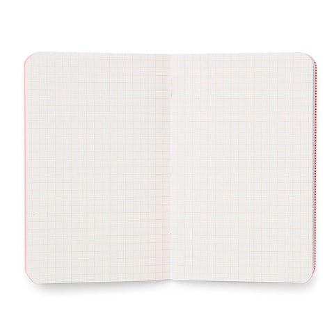 The grid layout pages of a Field Notes notebook
