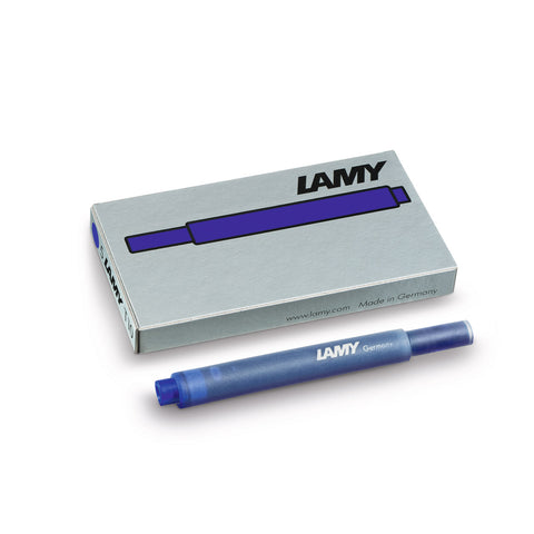 LAMY's T10 fountain pen cartridges in Blue