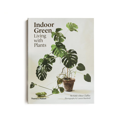 Indoor Green: Living With Plants [img: a hardcover book with a flourishing monstera on the cover]