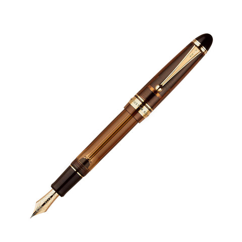 pilot custom 823 fountain pen brown