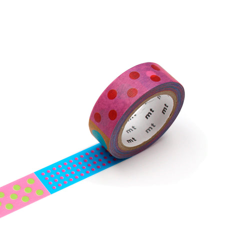 MT Washi Masking Tapes Set of 20 Bright & Cool Colors (Mt20P002)